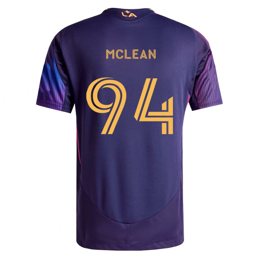 DanxenレディースMateo Mclean#94濃紫黄アウェイシャツ2026/27ジャージーユニフォーム