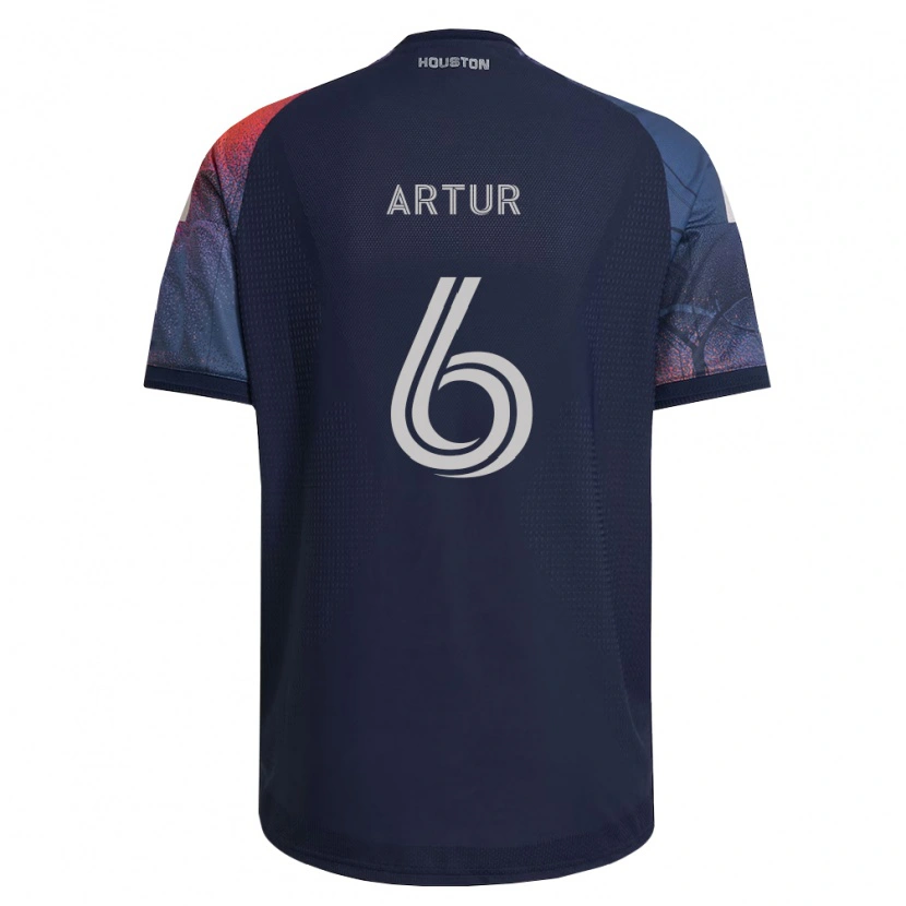 DanxenレディースArtur#6濃青白オレンジアウェイシャツ2026/27ジャージーユニフォーム