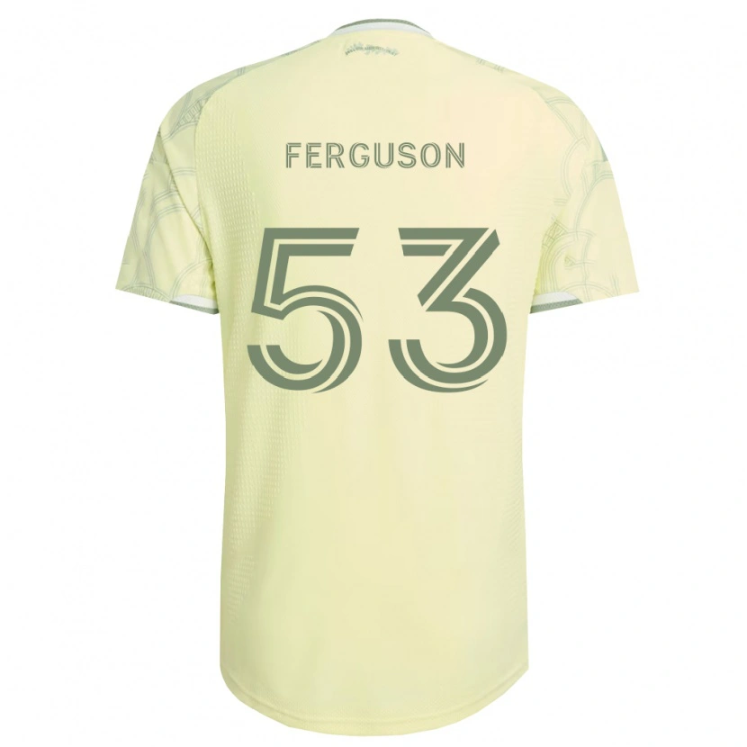 DanxenレディースConnor Ferguson#53ベージュ白アウェイシャツ2026/27ジャージーユニフォーム