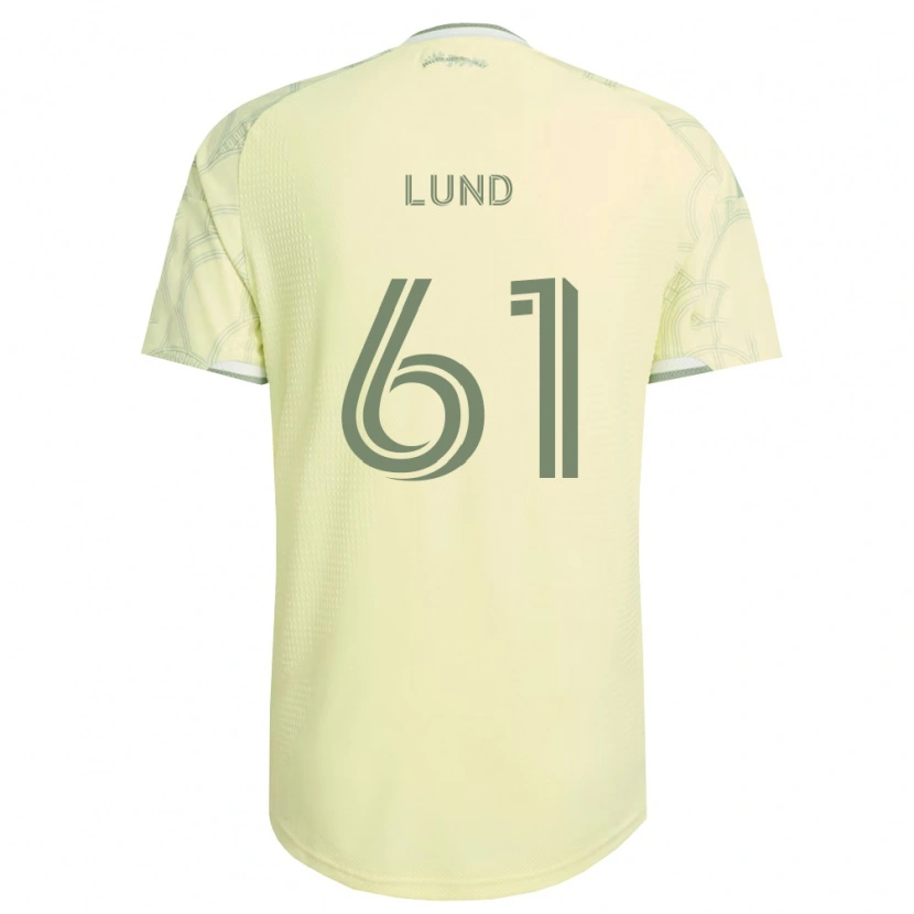 DanxenレディースNicklas Lund#61ベージュ白アウェイシャツ2026/27ジャージーユニフォーム