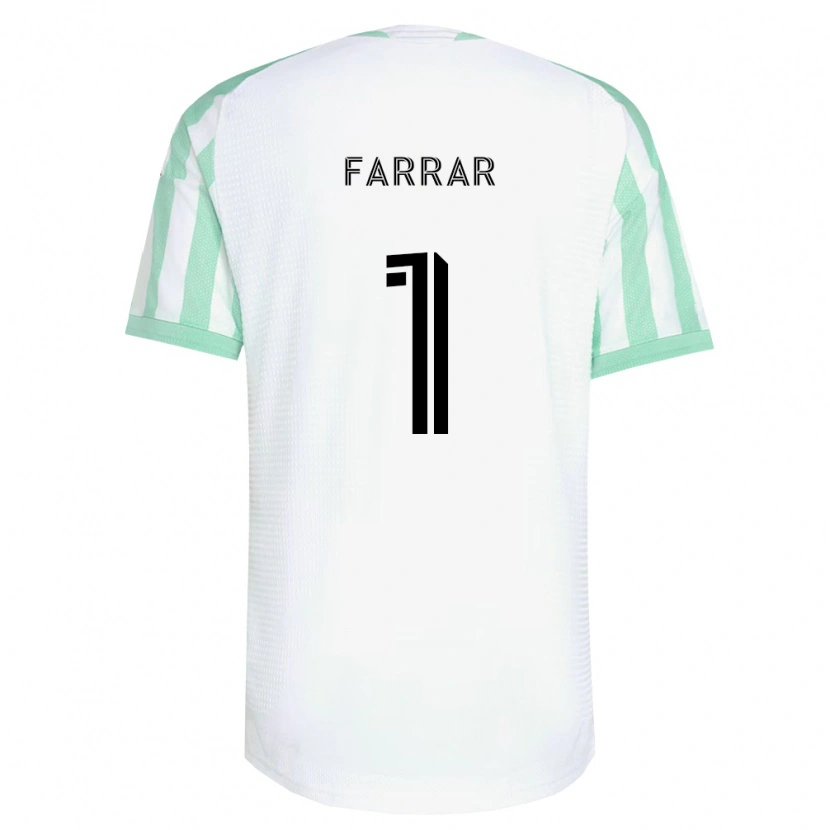 DanxenレディースCharlie Farrar#1薄緑黒白アウェイシャツ2026/27ジャージーユニフォーム