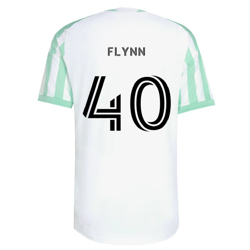 DanxenレディースLiam Flynn#40薄緑黒白アウェイシャツ2026/27ジャージーユニフォーム