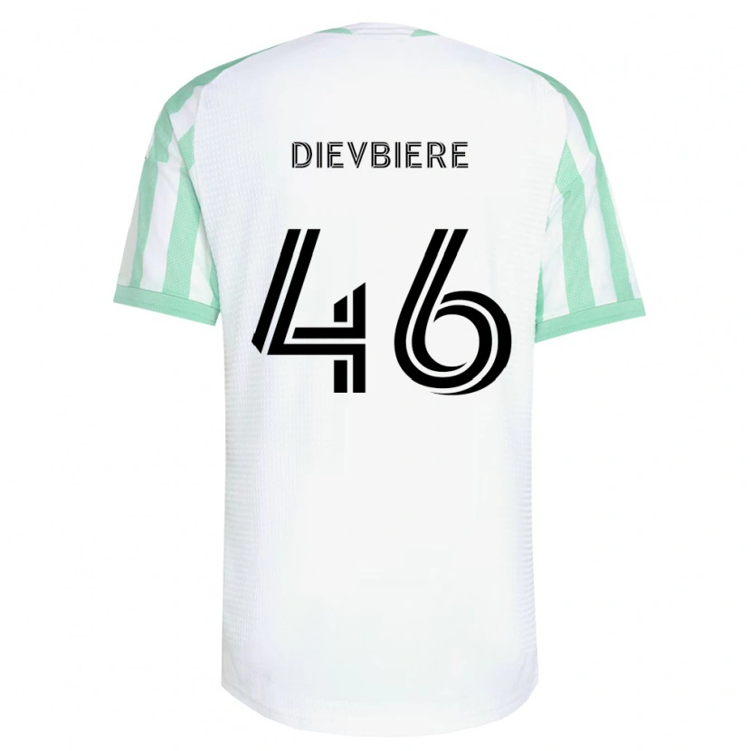 DanxenレディースVona Dievbiere#46薄緑黒白アウェイシャツ2026/27ジャージーユニフォーム