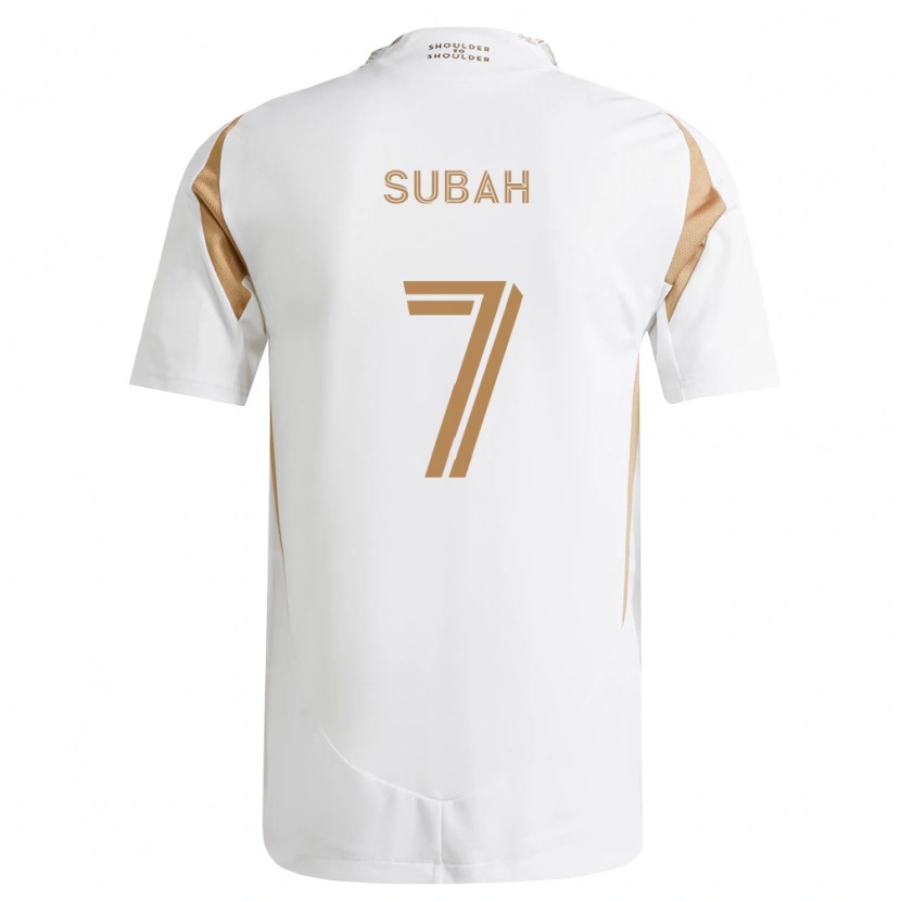DanxenレディースYekeson Subah#7白茶アウェイシャツ2026/27ジャージーユニフォーム