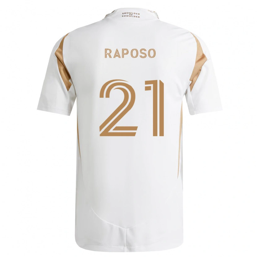 DanxenレディースRyan Raposo#21白茶アウェイシャツ2026/27ジャージーユニフォーム