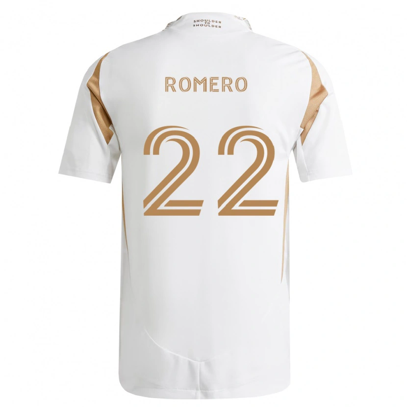 Danxenレディースアブラハム・ロメロ#22白茶アウェイシャツ2026/27ジャージーユニフォーム