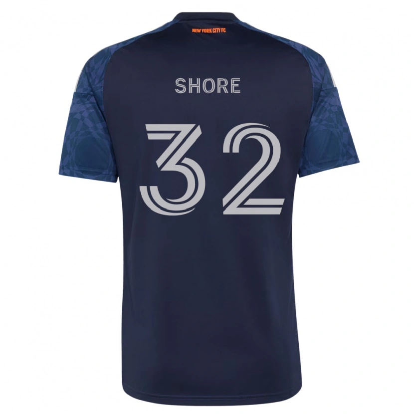 Danxenレディースジョナサン・ショア#32濃青白アウェイシャツ2026/27ジャージーユニフォーム