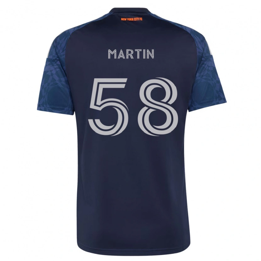 DanxenレディースEóin Martin#58濃青白アウェイシャツ2026/27ジャージーユニフォーム