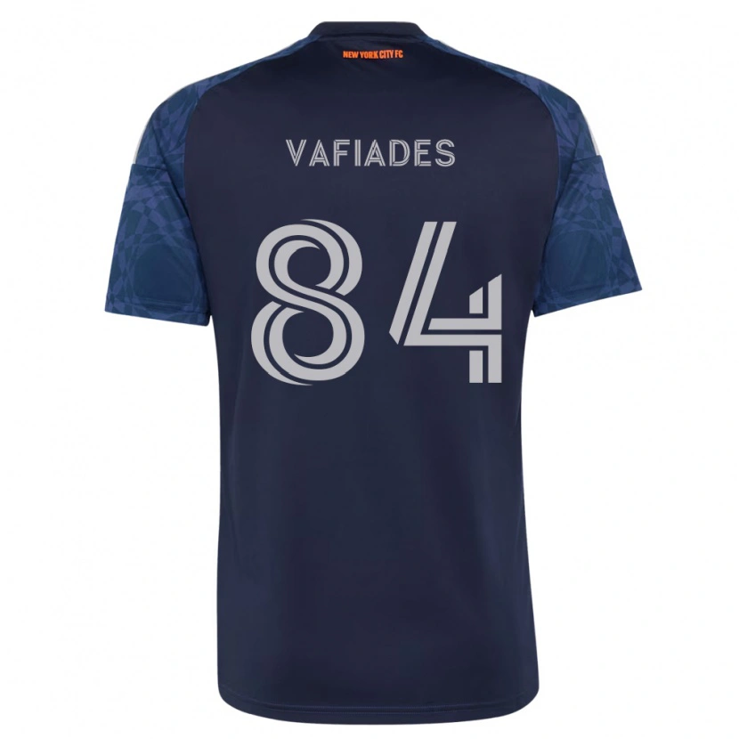 DanxenレディースNiccolo Vafiades#84濃青白アウェイシャツ2026/27ジャージーユニフォーム