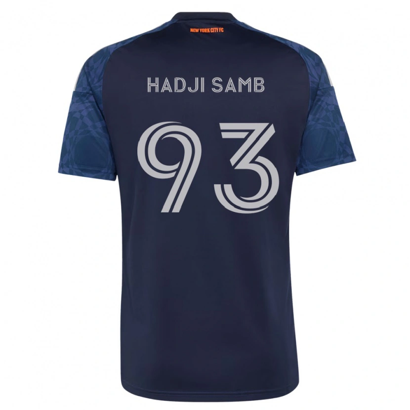 DanxenレディースEl Hadji Samb#93濃青白アウェイシャツ2026/27ジャージーユニフォーム