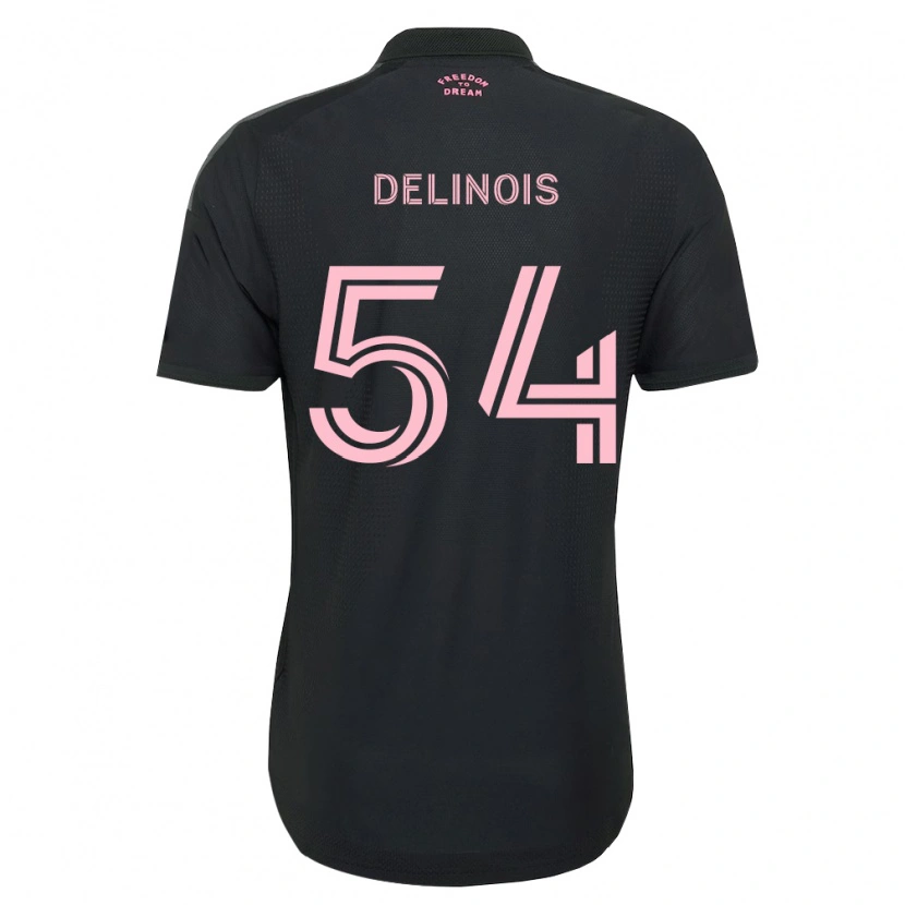 DanxenレディースLovend's Delinois#54ピンク黒白アウェイシャツ2026/27ジャージーユニフォーム