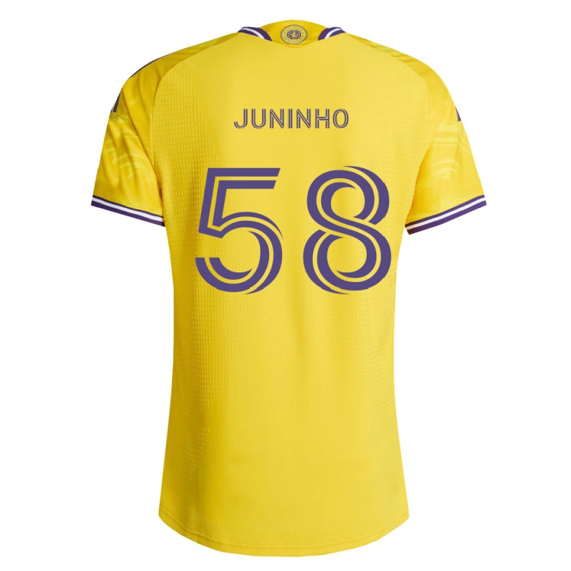 Danxenレディースジュニーニョ・ペルナンブカーノ#58黄紫アウェイシャツ2026/27ジャージーユニフォーム