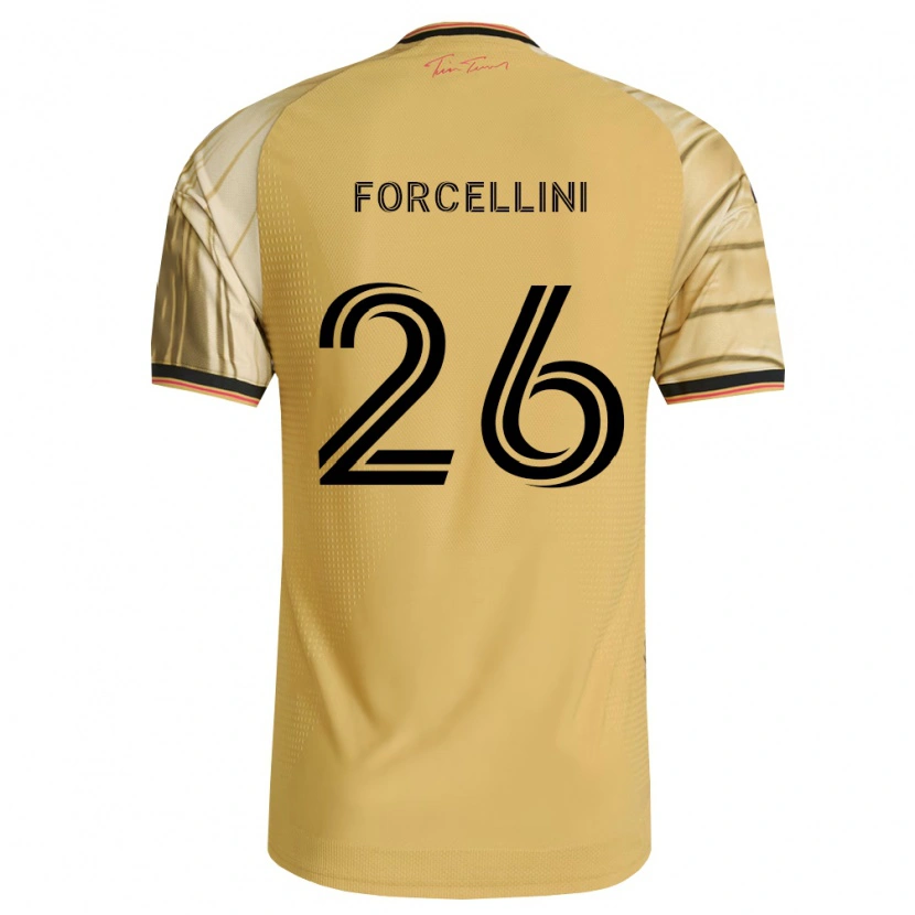 DanxenレディースCooper Forcellini#26茶黄黒アウェイシャツ2026/27ジャージーユニフォーム