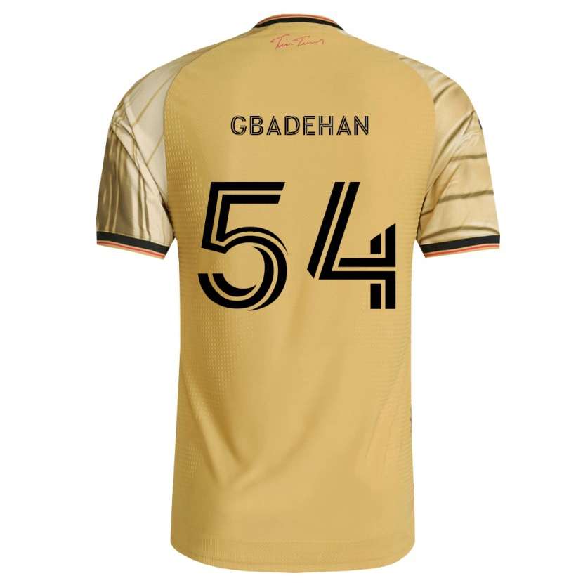 DanxenレディースAdeteye Gbadehan#54茶黄黒アウェイシャツ2026/27ジャージーユニフォーム