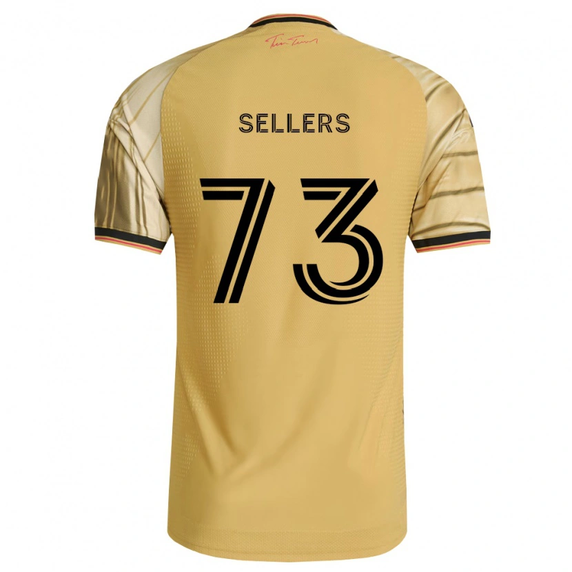 DanxenレディースBraydon Sellers#73茶黄黒アウェイシャツ2026/27ジャージーユニフォーム