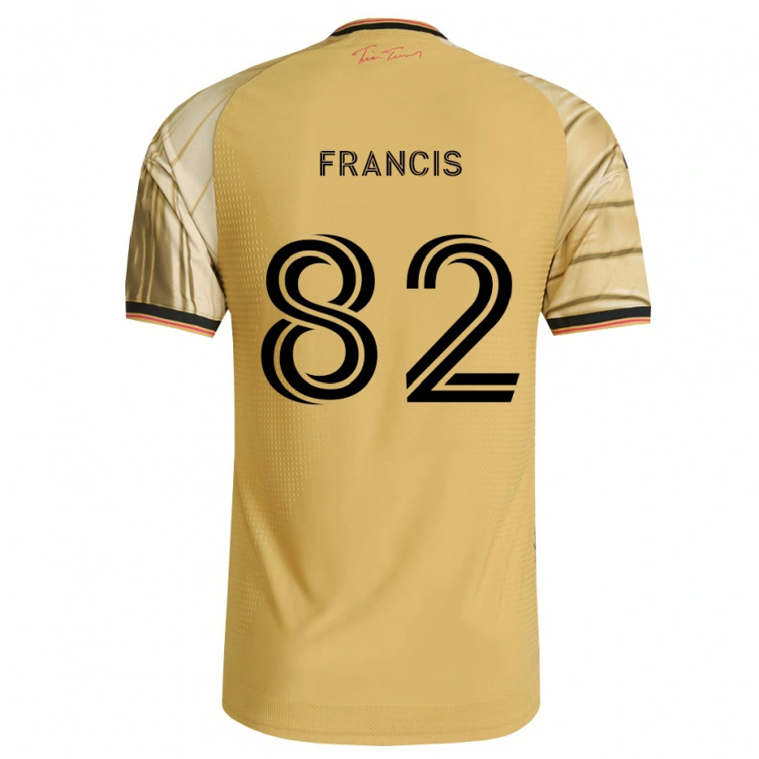 DanxenレディースPatrick Francis#82茶黄黒アウェイシャツ2026/27ジャージーユニフォーム