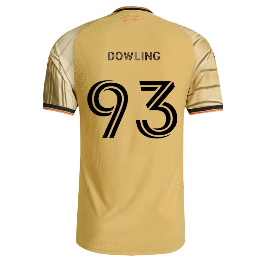 DanxenレディースDrew Dowling#93茶黄黒アウェイシャツ2026/27ジャージーユニフォーム