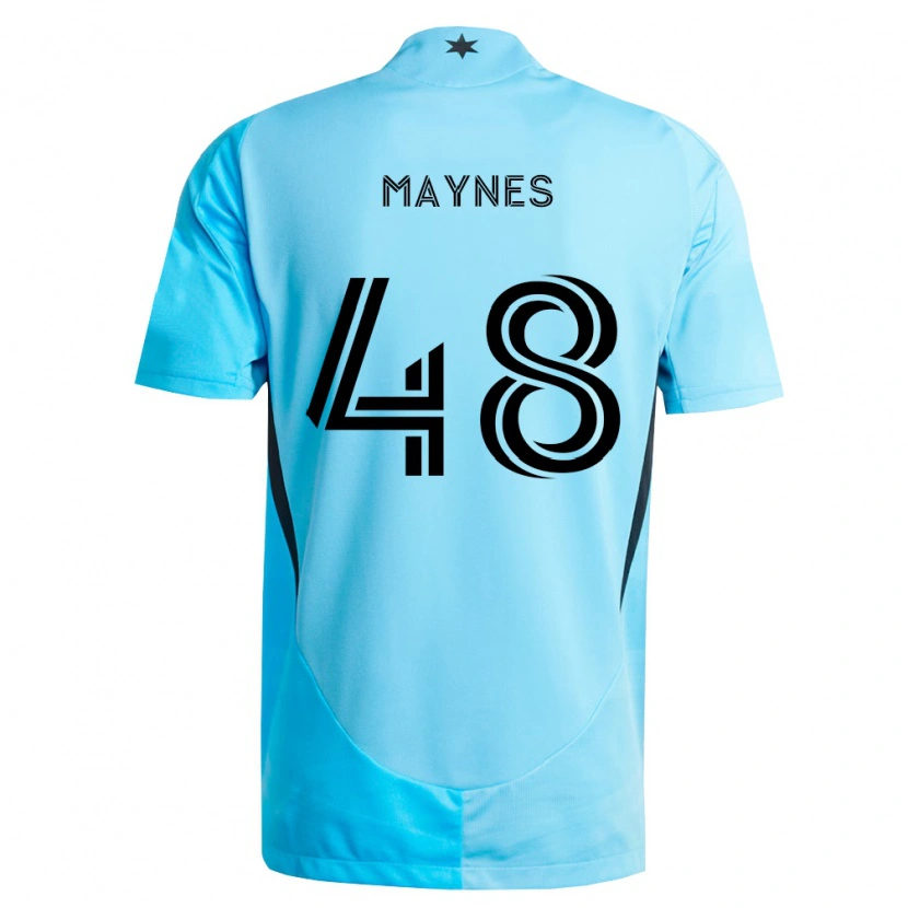 DanxenレディースWilliam Maynes#48薄青黒アウェイシャツ2026/27ジャージーユニフォーム