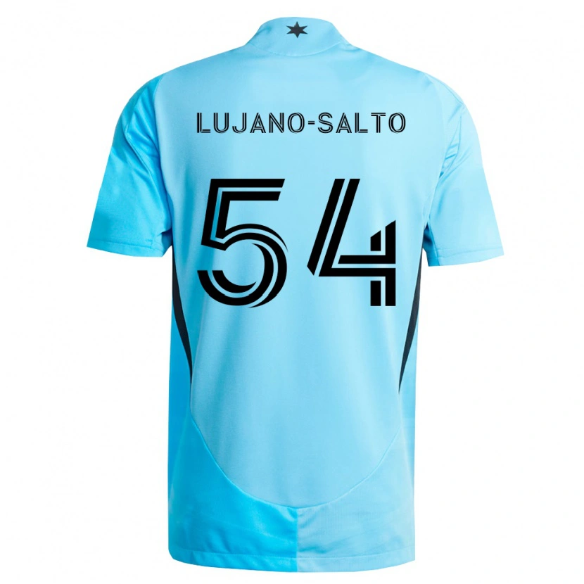 DanxenレディースRamon Lujano-Salto#54薄青黒アウェイシャツ2026/27ジャージーユニフォーム