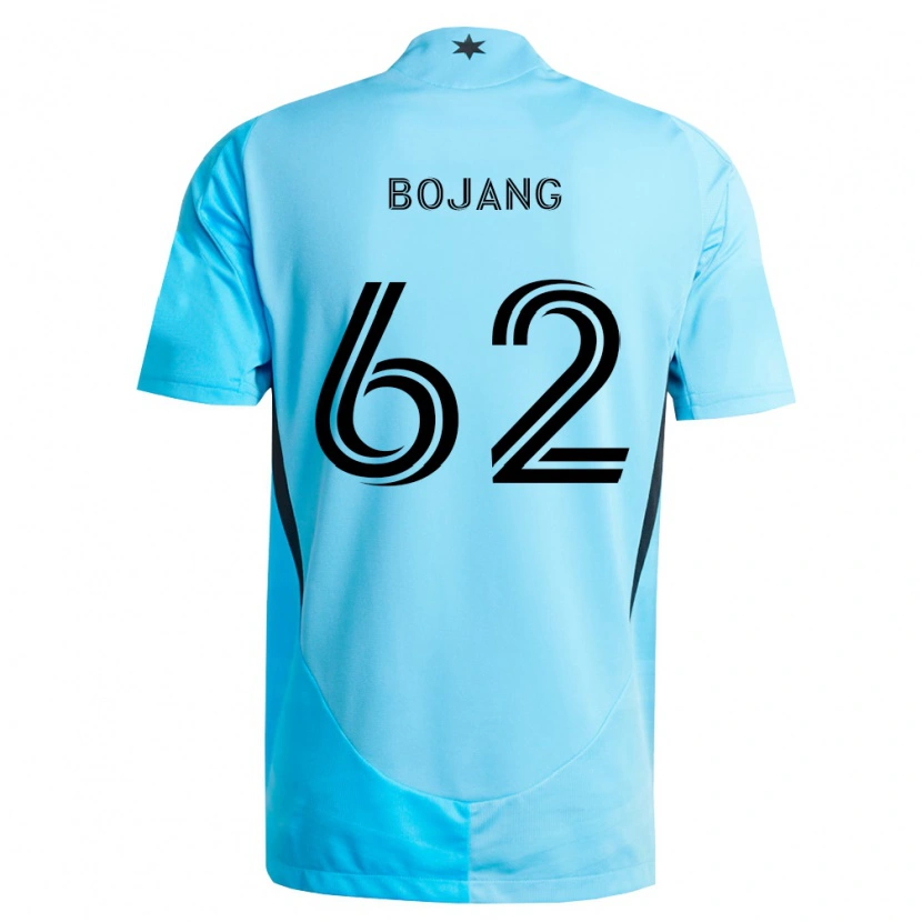 DanxenレディースMohammad Bojang#62薄青黒アウェイシャツ2026/27ジャージーユニフォーム