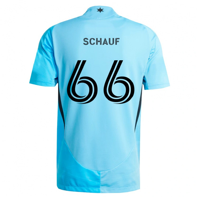 DanxenレディースBrody Schauf#66薄青黒アウェイシャツ2026/27ジャージーユニフォーム