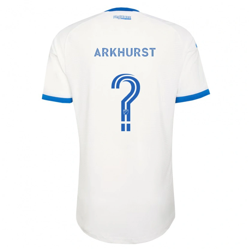 DanxenレディースLeon Arkhurst#0空色白アウェイシャツ2026/27ジャージーユニフォーム