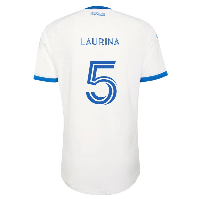 DanxenレディースBilombo Laurina#5空色白アウェイシャツ2026/27ジャージーユニフォーム
