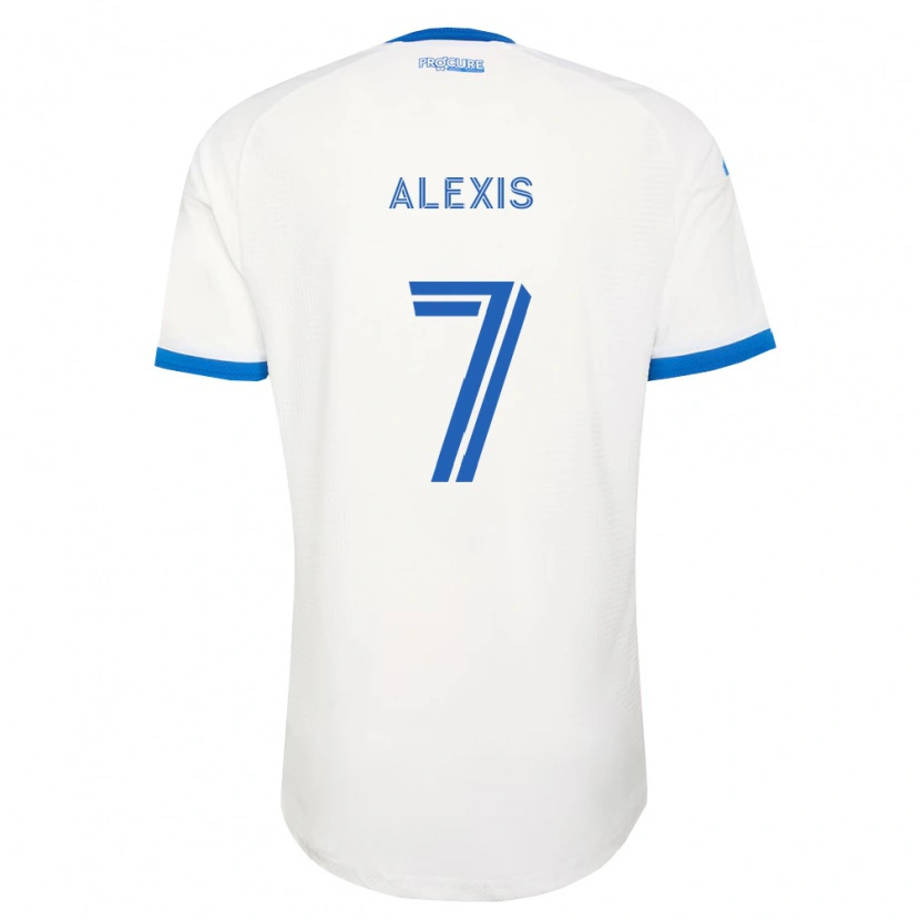 DanxenレディースJohn Alexis#7空色白アウェイシャツ2026/27ジャージーユニフォーム