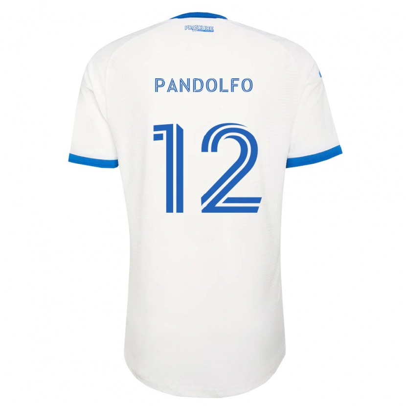 DanxenレディースGabriel Pandolfo#12空色白アウェイシャツ2026/27ジャージーユニフォーム