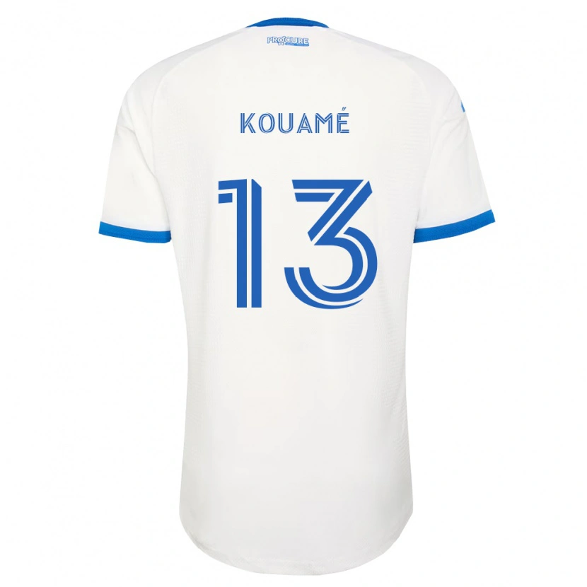 DanxenレディースRafael Kouamé#13空色白アウェイシャツ2026/27ジャージーユニフォーム