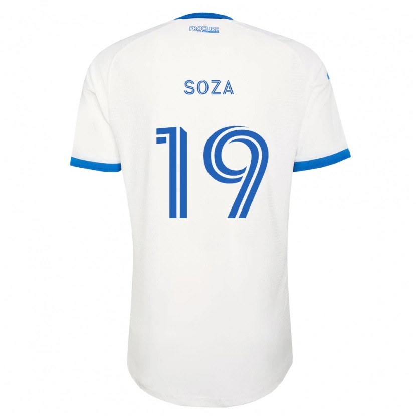 DanxenレディースJoel Soza#19空色白アウェイシャツ2026/27ジャージーユニフォーム