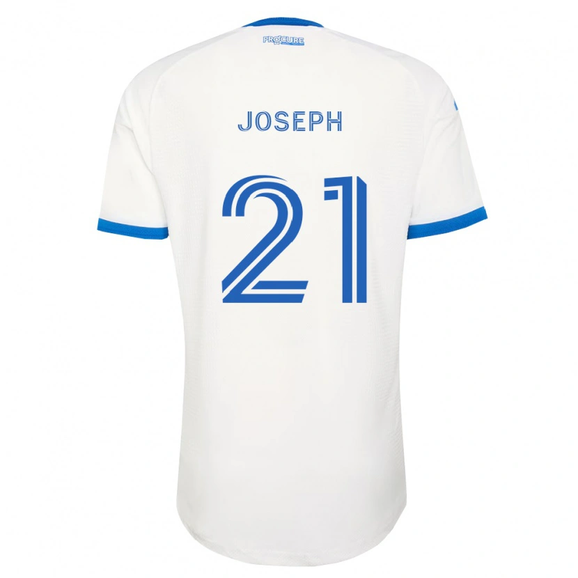 DanxenレディースSebastien Udell Joseph#21空色白アウェイシャツ2026/27ジャージーユニフォーム