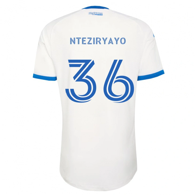 Danxenレディースジョッシュ・ンテジリヤヨ#36空色白アウェイシャツ2026/27ジャージーユニフォーム