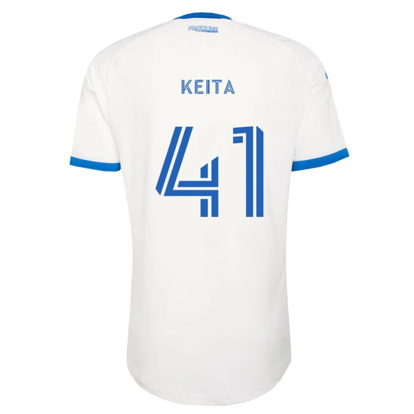 DanxenレディースSamsy Keita#41空色白アウェイシャツ2026/27ジャージーユニフォーム