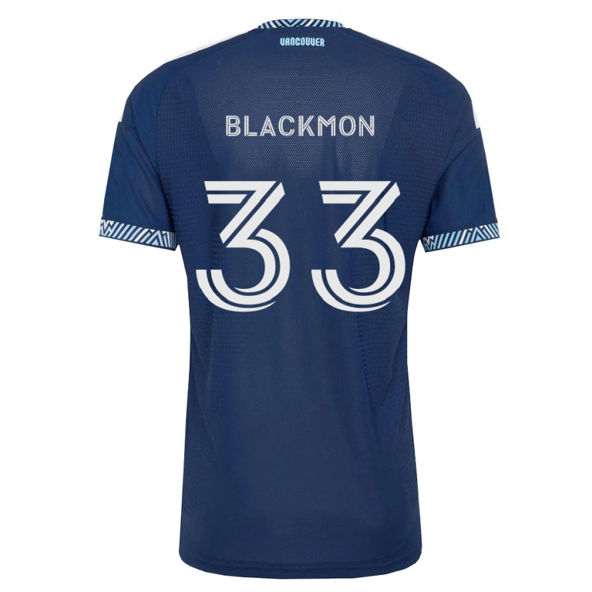 Danxenレディーストリスタン・ブラックモン#33濃青白アウェイシャツ2026/27ジャージーユニフォーム