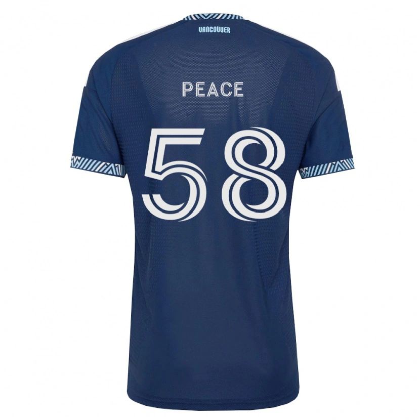 DanxenレディースJesse Peace#58濃青白アウェイシャツ2026/27ジャージーユニフォーム
