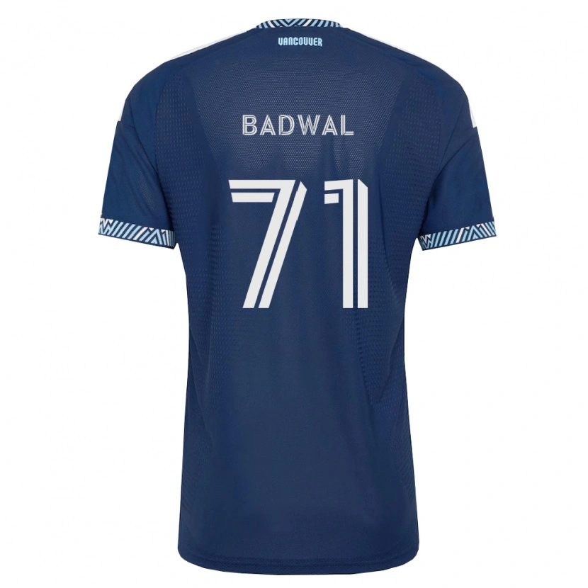 DanxenレディースManav Badwal#71濃青白アウェイシャツ2026/27ジャージーユニフォーム