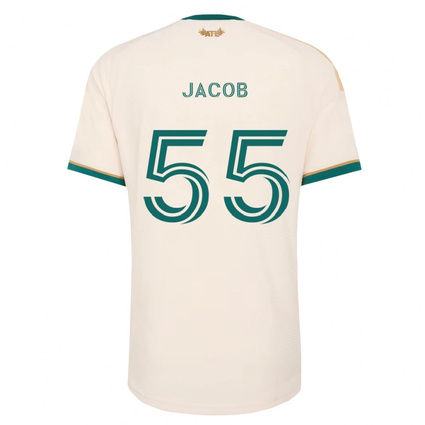Danxenレディーストマス・ジェイコブ#55シャンパン緑アウェイシャツ2026/27ジャージーユニフォーム