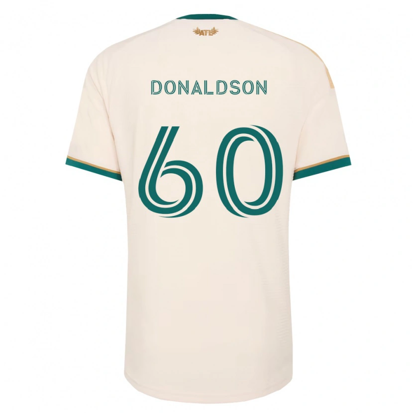 DanxenレディースJames Donaldson#60シャンパン緑アウェイシャツ2026/27ジャージーユニフォーム