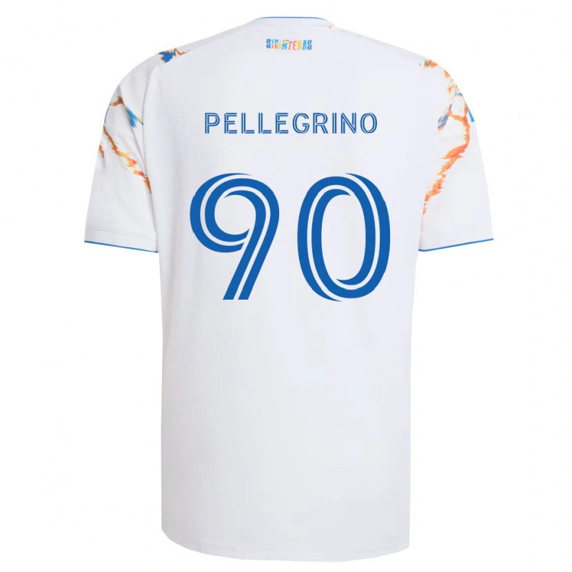 Danxenレディースアマール・ペルグリノ#90白オレンジ青アウェイシャツ2026/27ジャージーユニフォーム