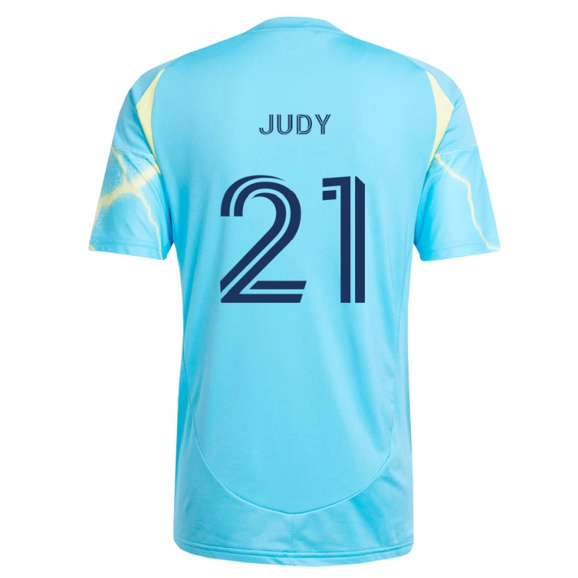 DanxenレディースAbram Judy#21薄青黒薄黄アウェイシャツ2026/27ジャージーユニフォーム