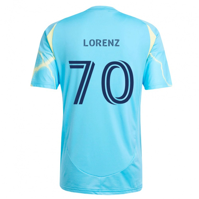 DanxenレディースCharli Lorenz#70薄青黒薄黄アウェイシャツ2026/27ジャージーユニフォーム