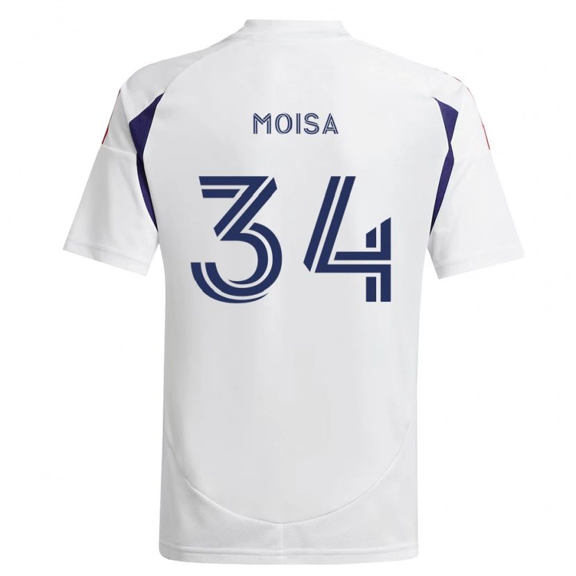 DanxenレディースLuca Moisa#34ロイヤルブルー赤茶アウェイシャツ2026/27ジャージーユニフォーム