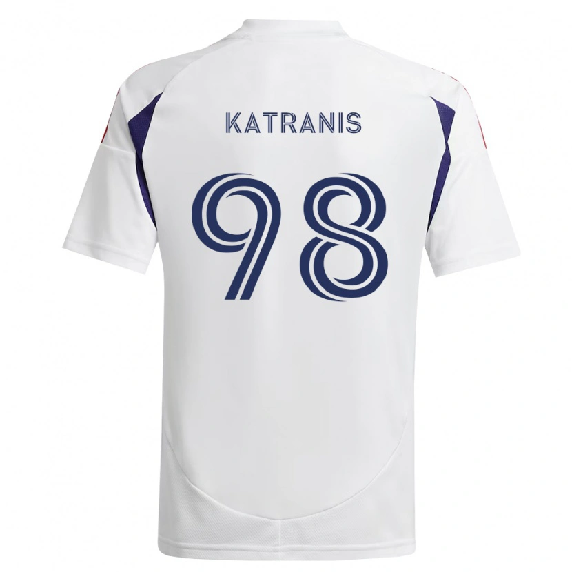 DanxenレディースAlexandros Katranis#98ロイヤルブルー赤茶アウェイシャツ2026/27ジャージーユニフォーム