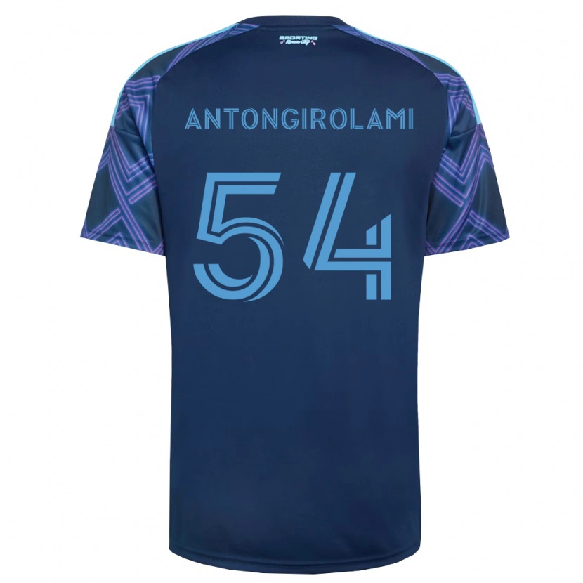 DanxenレディースLuca Antongirolami#54ロイヤルブルー紫アウェイシャツ2026/27ジャージーユニフォーム