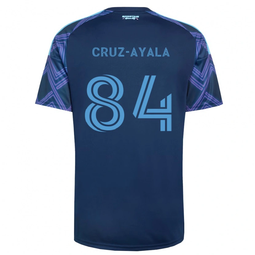 DanxenレディースLuis Cruz-Ayala#84ロイヤルブルー紫アウェイシャツ2026/27ジャージーユニフォーム