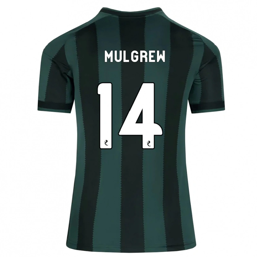 DanxenレディースJoshua Mulgrew#14ダークスレートグレー 黒アウェイシャツ2026/27ジャージーユニフォーム