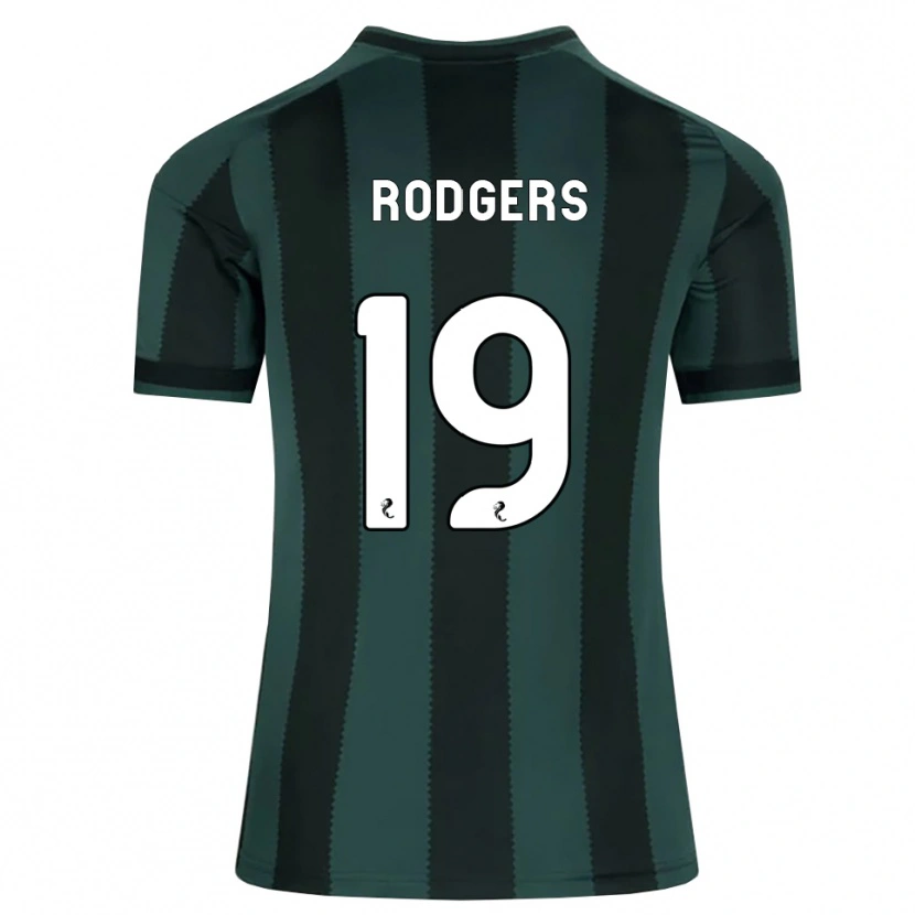 DanxenレディースLisa Rodgers#19ダークスレートグレー 黒アウェイシャツ2026/27ジャージーユニフォーム