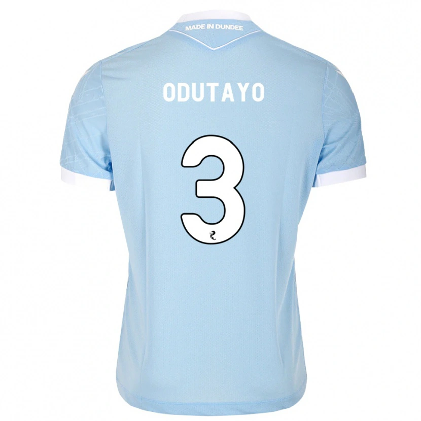 DanxenレディースIdris Odutayo#3ライトスカイブルー白アウェイシャツ2026/27ジャージーユニフォーム