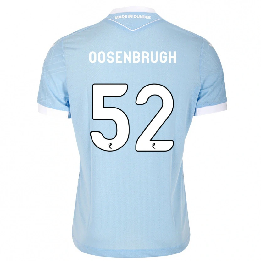 DanxenレディースCharley Oosenbrugh#52ライトスカイブルー白アウェイシャツ2026/27ジャージーユニフォーム
